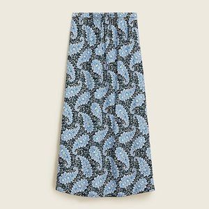 J.Crew Collection pull-on skirt in Ratti® Pacific Paisley For Women